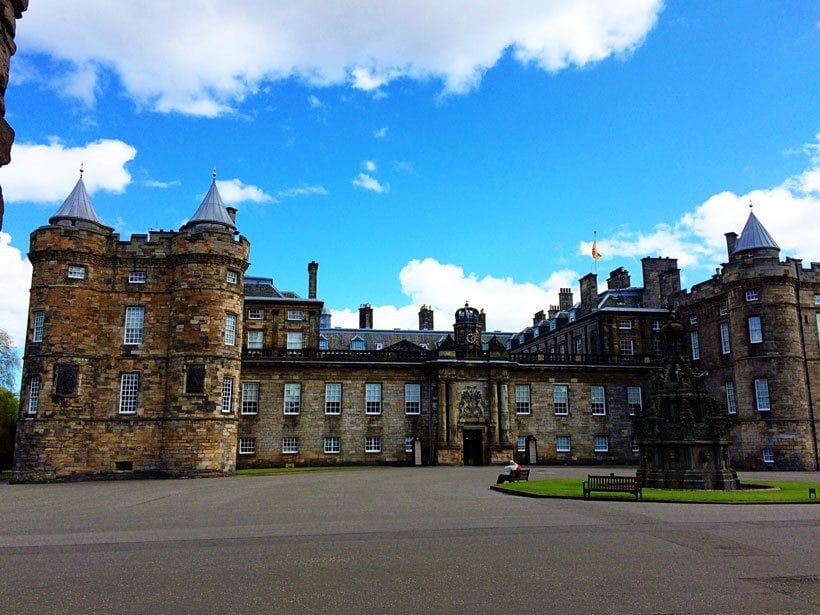 Holyrood Palace Edinburgh Scotland